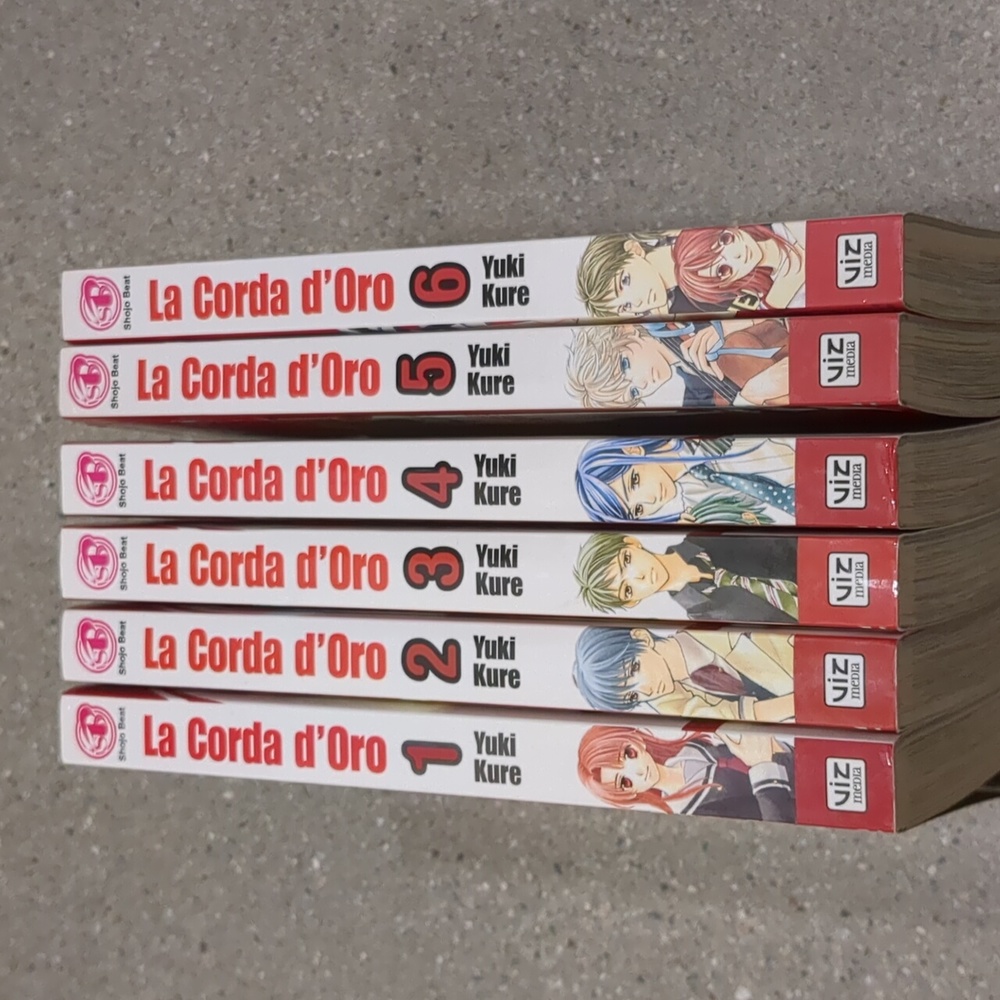 La Corda d'Oro vols 1-6 by Yuki Kure